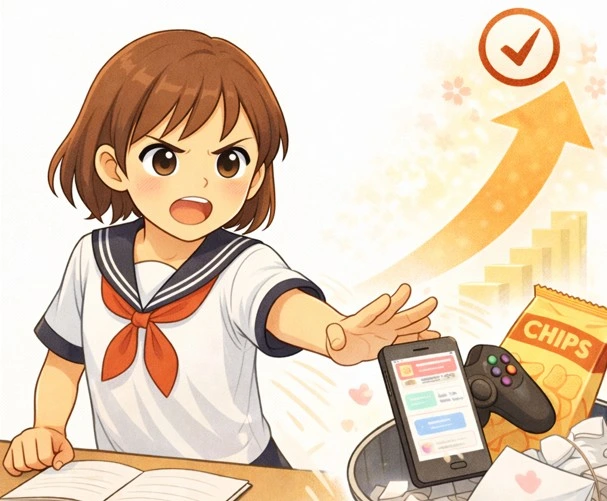 不合格につながる習慣は排除