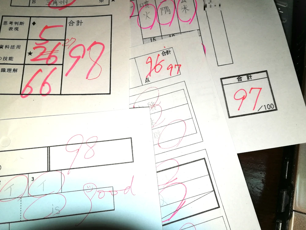 福岡高校テスト結果